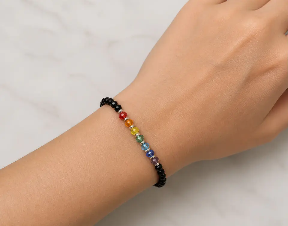 Pulsera 7 chakras  2