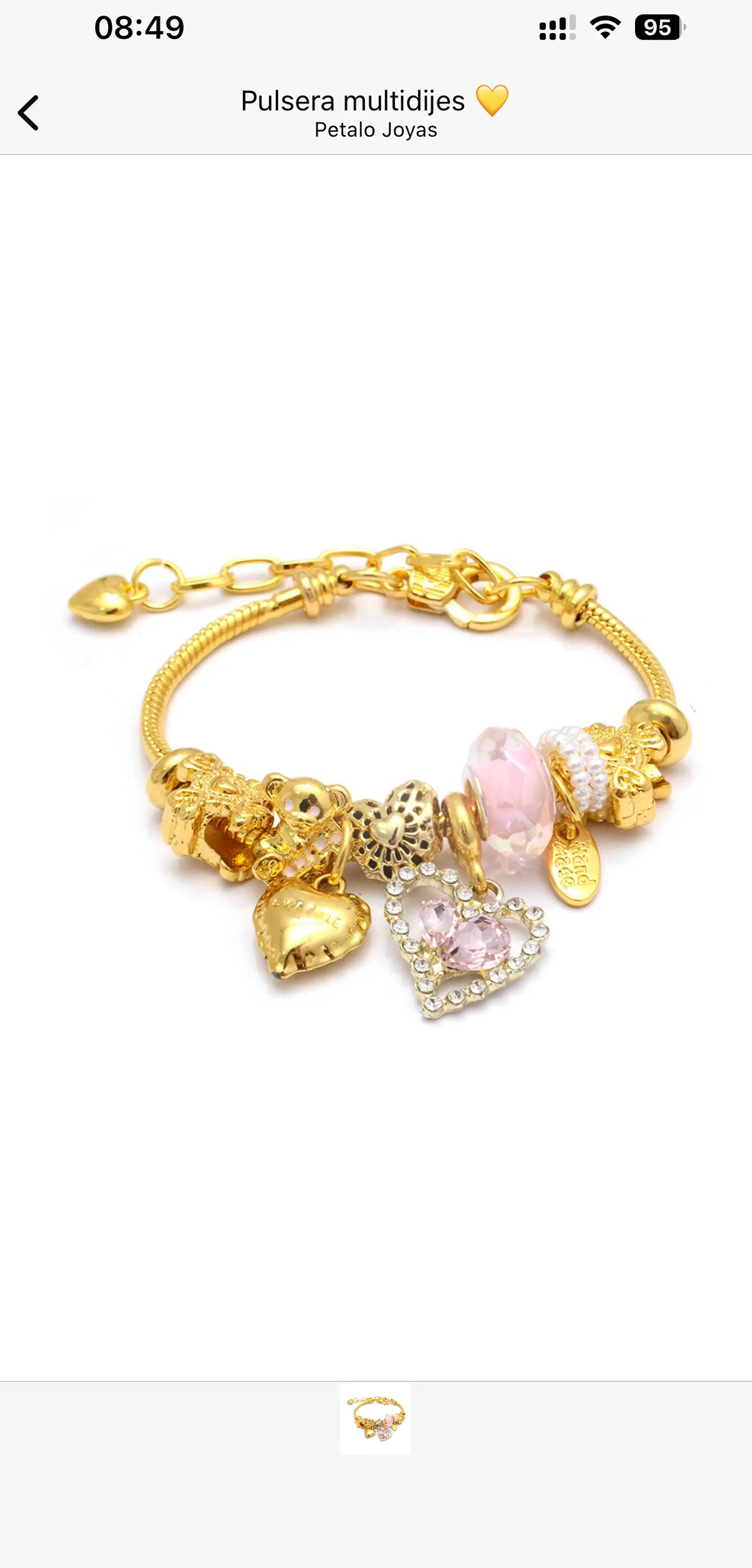 Pulsera Multidijes Love 1