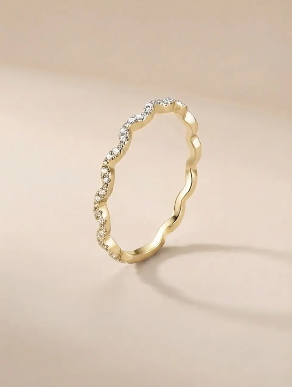 Anillo Ondulado 1