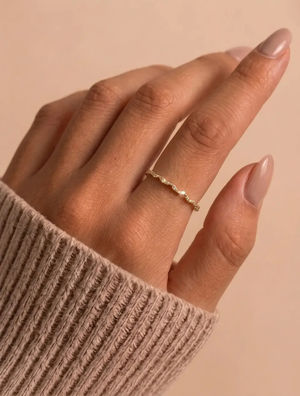 Anillo Ondulado 2