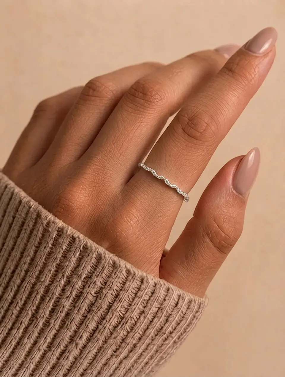 Anillo Ondulado 2