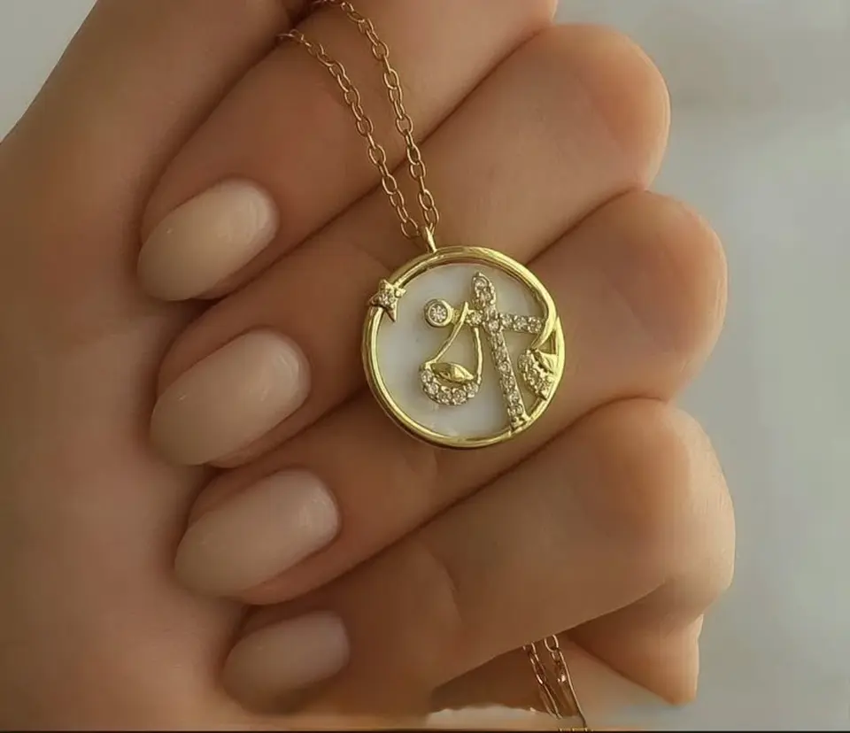 Collar signo libra  1