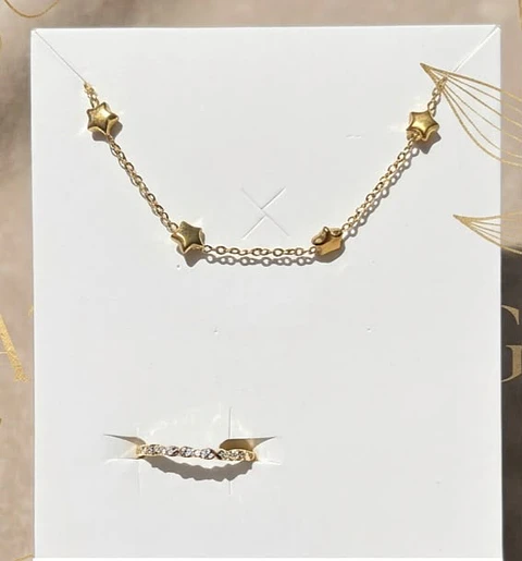Set Estrella (Pulsera+Anillo)