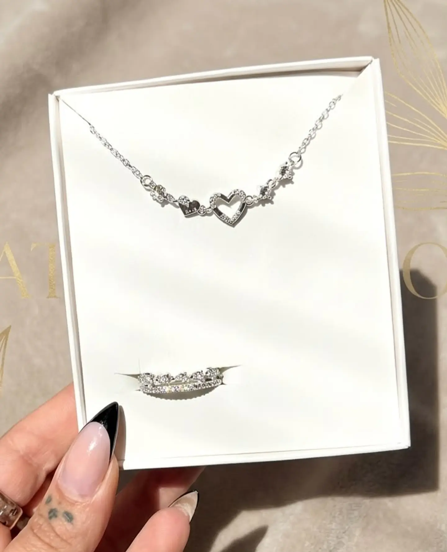 Set Heart Pulsera+Anillo 1