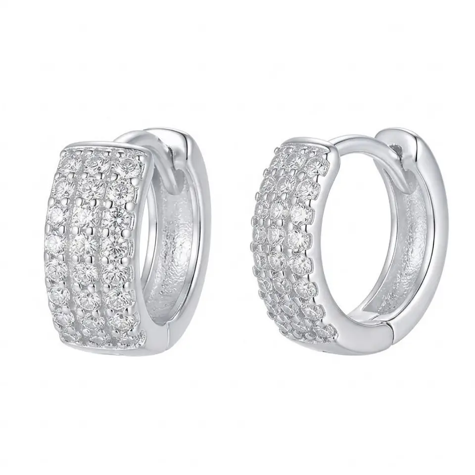 Argollas Cubanas Brillantes 1