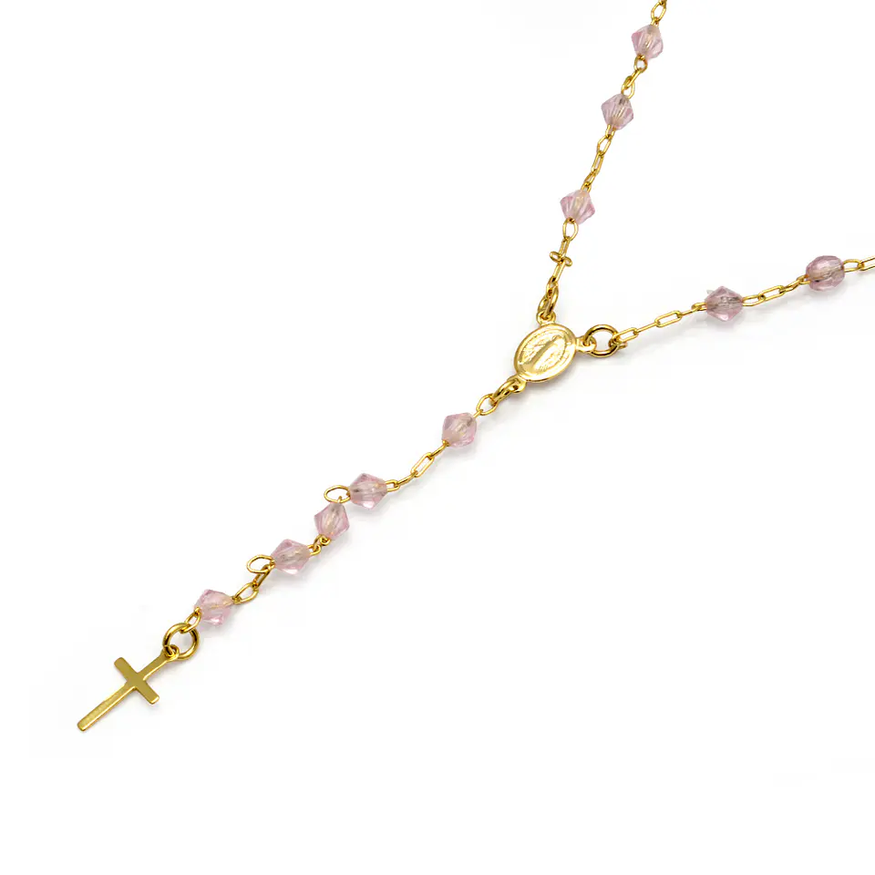 Collar Rosario Cristal 1