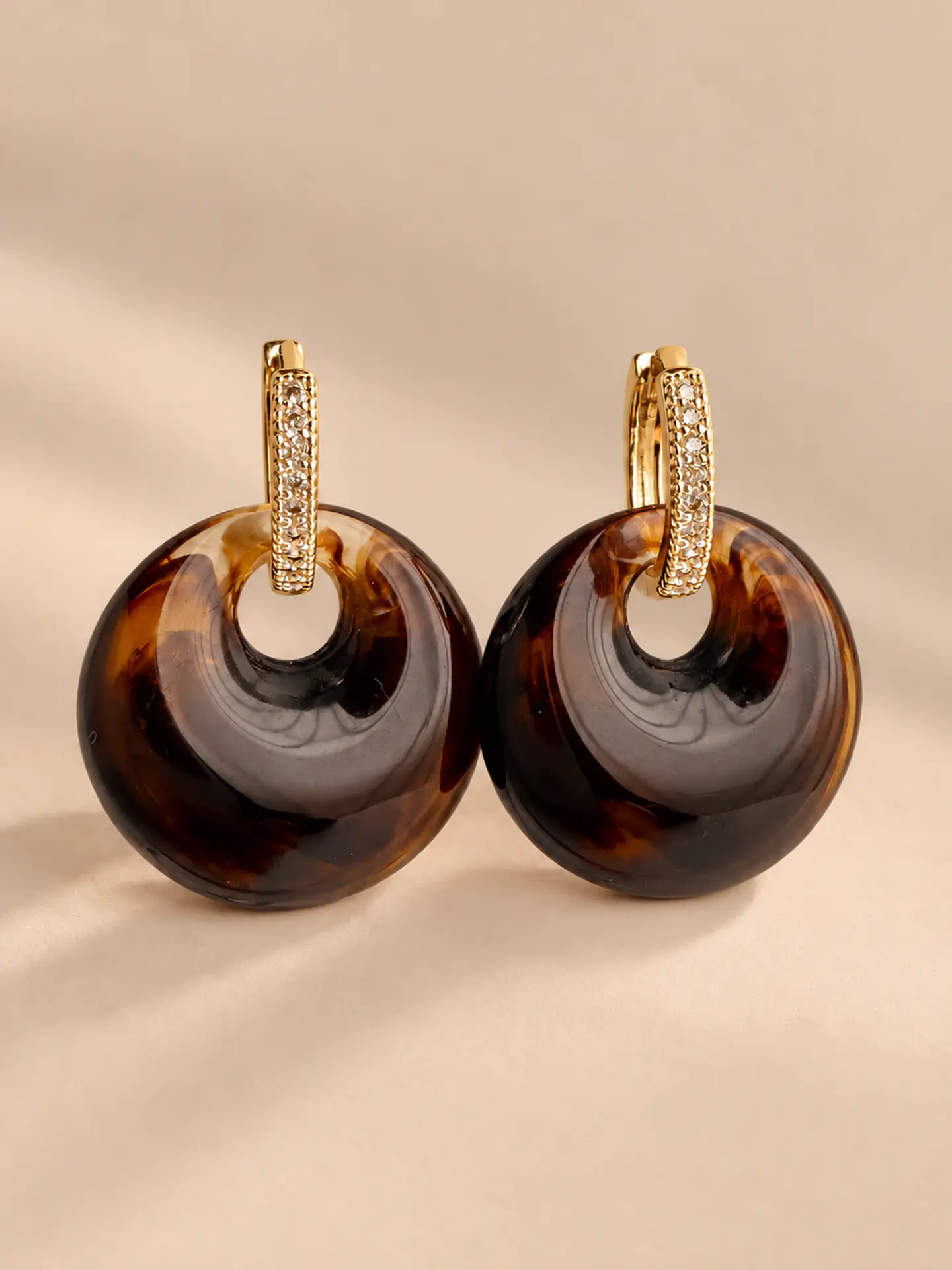 Argollas carey redondas  1