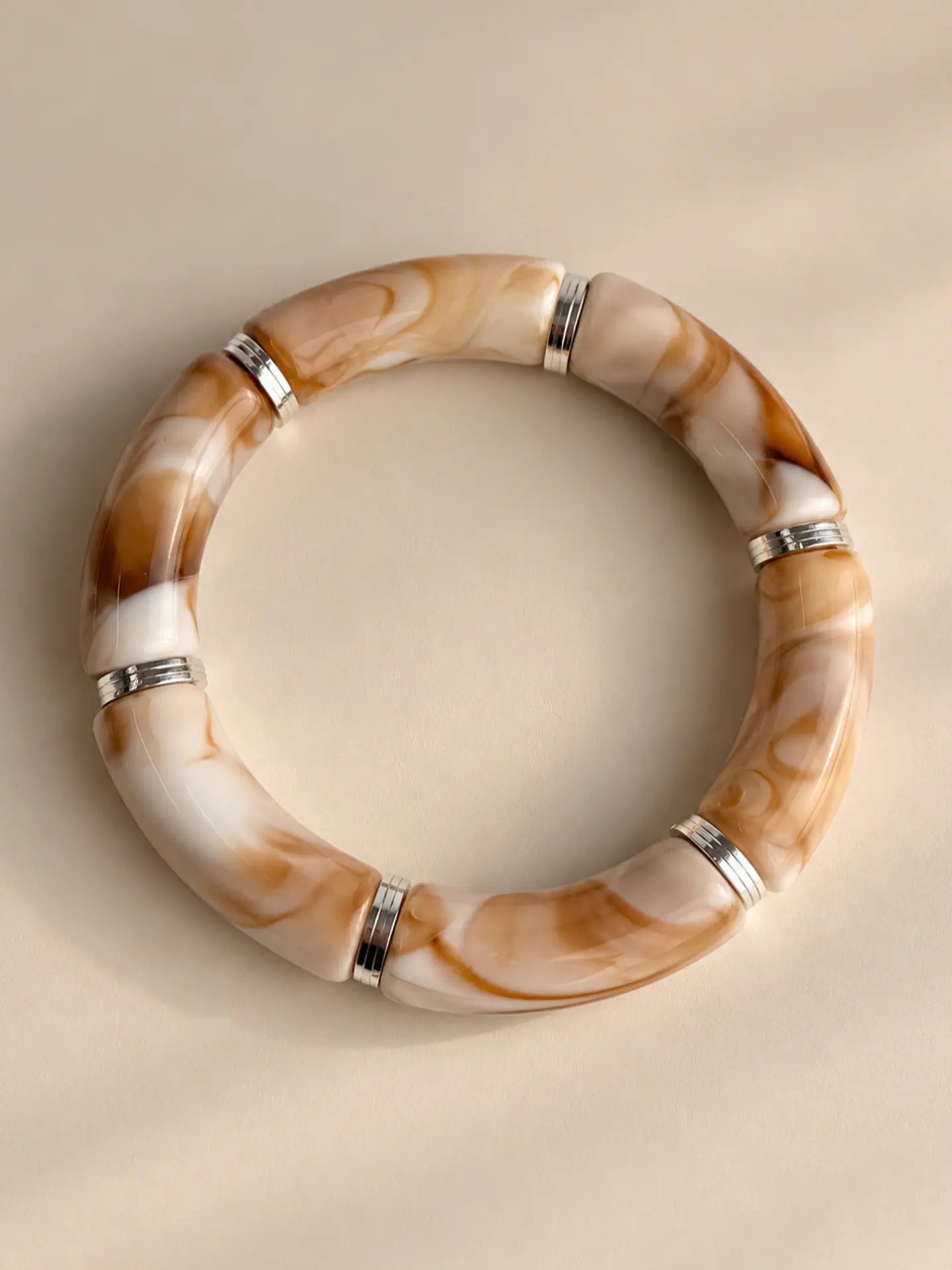 Brazalete caramel  1