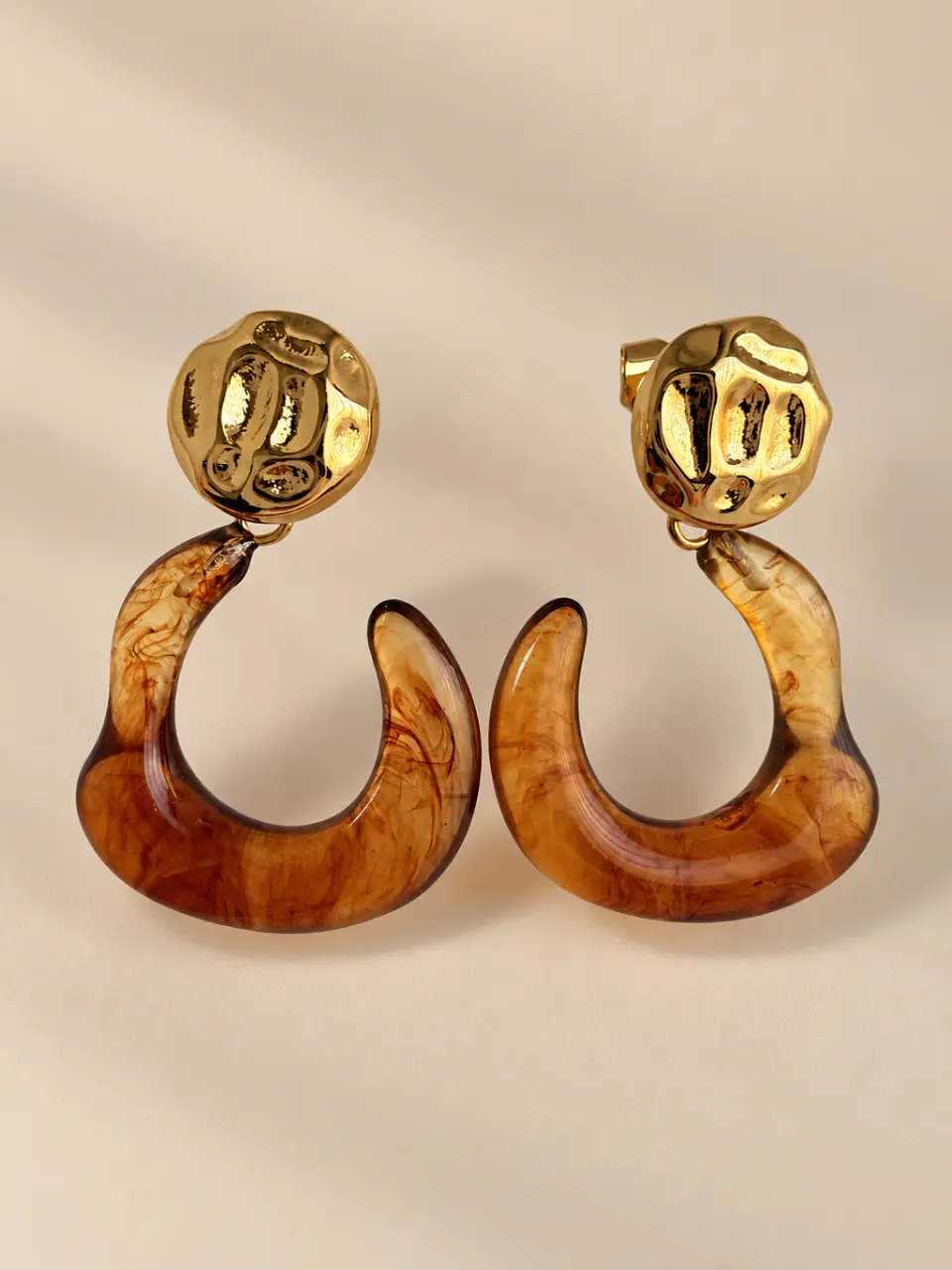 Aros colgantes carey 1