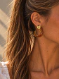 Aros colgantes carey - Miniatura 2