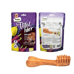 Snack Dental Para Perro Vital Flber Brush Pera 