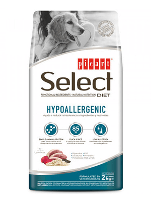 Picart Select Dog Diet Hypoallergenic 10 KG