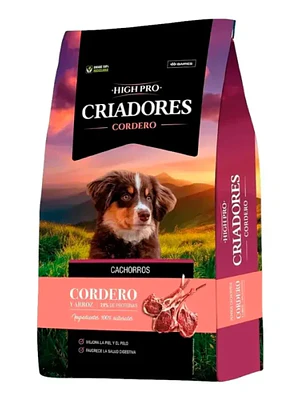 Criadores High Pro Cachorro Cordero 15 KG