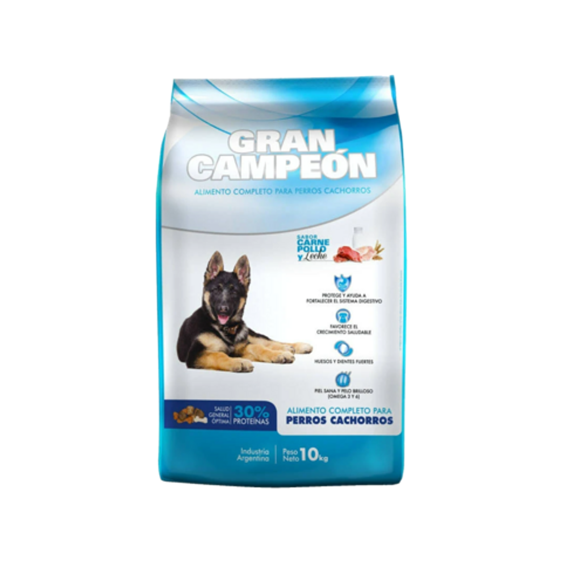 Gran Campeón Cachorro Carne Pollo Leche 10 KG 1
