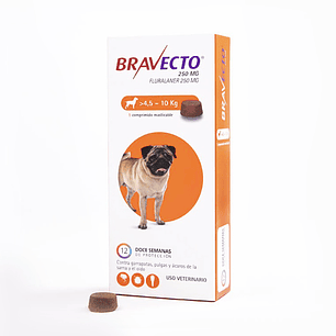 Bravecto Perros 4,5 a 10 kg