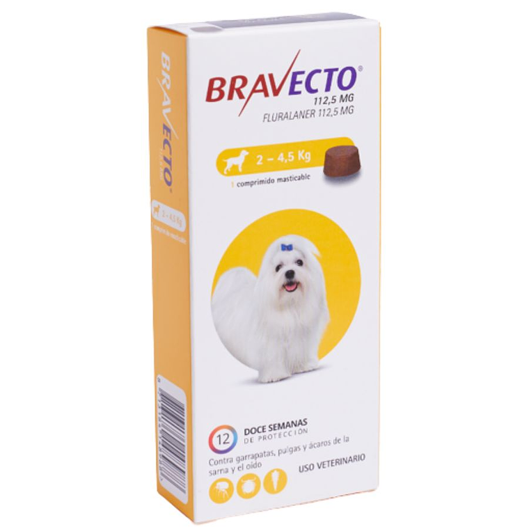 Bravecto para perros 2 KG a 4,5 KG 1