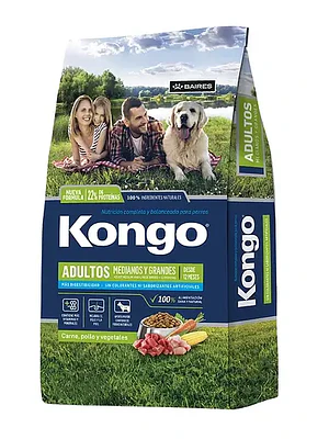 Kongo Adulto Razas Medianas y Grandes 18 KG