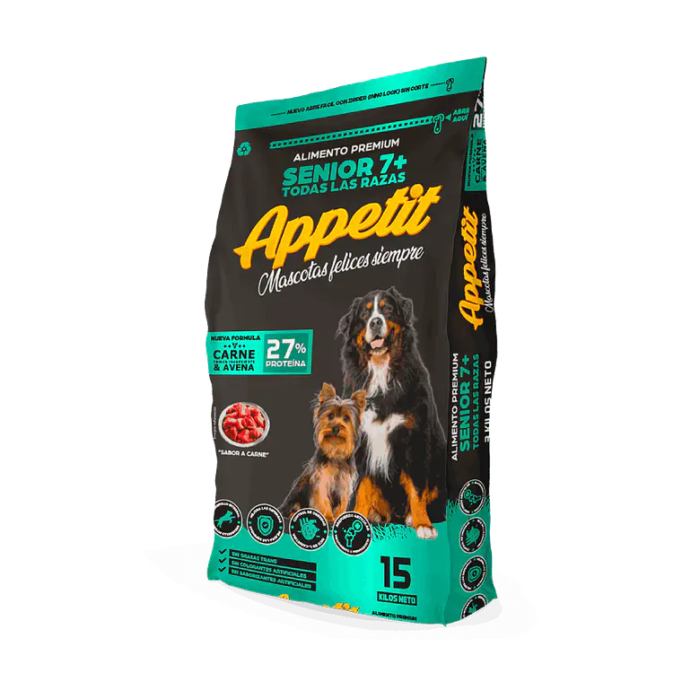 Alimento Perro Appetit Perro Senior 15 KG 1
