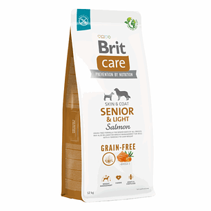 Brit Care Dog Senior & Light Salmon Grain Free 12KG