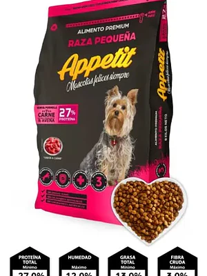 Alimento Perro Appetit Perro Adulto Razas Pequeñas 3 KG