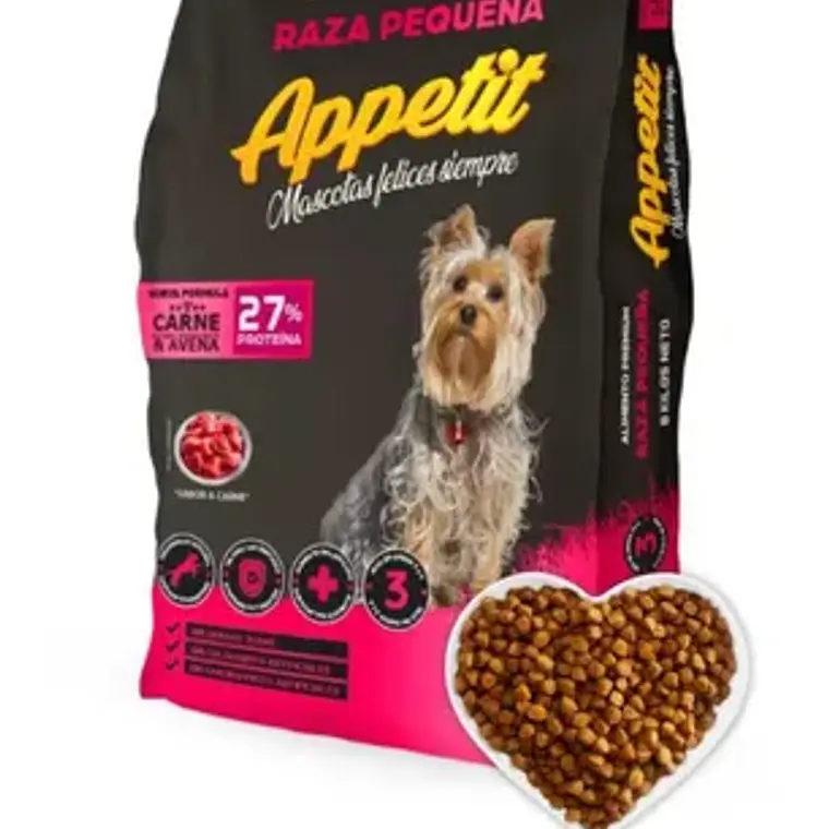 Alimento Perro Appetit Perro Adulto Razas Pequeñas 3 KG 1