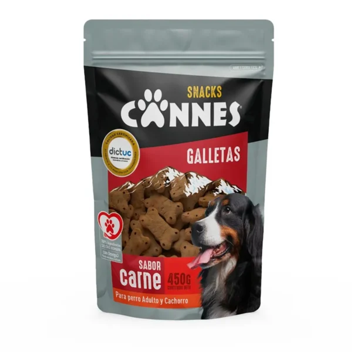 Galletas Cannes Carne Todas las Edades 450gr 1