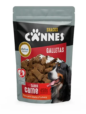 Galletas Cannes Carne Todas las Edades 450gr