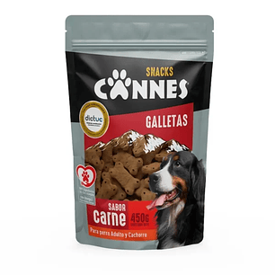 Galletas Cannes Carne Todas las Edades 450gr