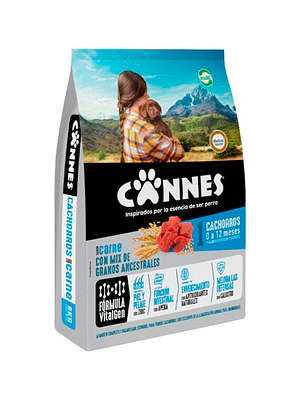 Alimento Perro Cannes Cachorro Carne 8 KG