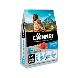 Alimento Perro Cannes Cachorro Carne 8 KG