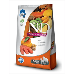 N&D Tropical Perro Medium Maxi Adulto 12KG