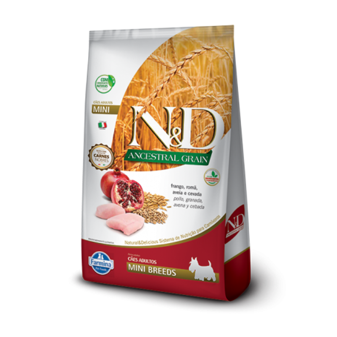 N&D Perro Adult Ancestral Frango Adulto Raza Pequeña 10.1 KG 1