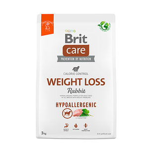 Brit Care Dog Weight Loss Rabbit 3 KG