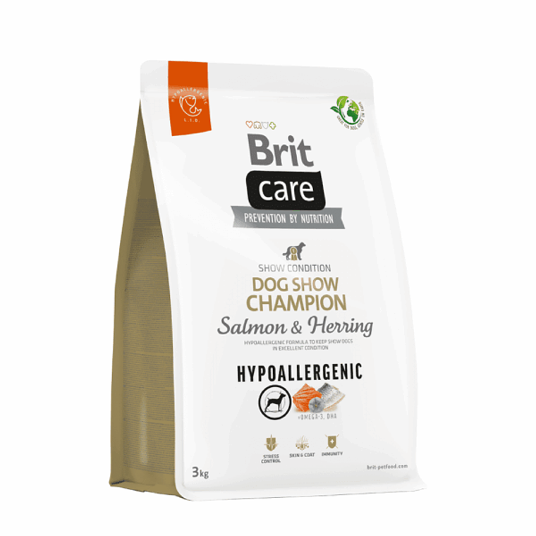 Brit Care Dog Hypoallergenic Dog Show Champion 3 KG 1