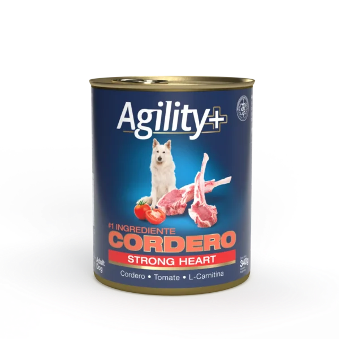 Lata Agility Perro Cordero Strong Heart 340 GR 1