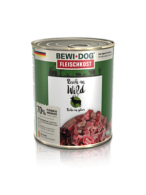 Lata BewiDog Rico en Venado 800 GR