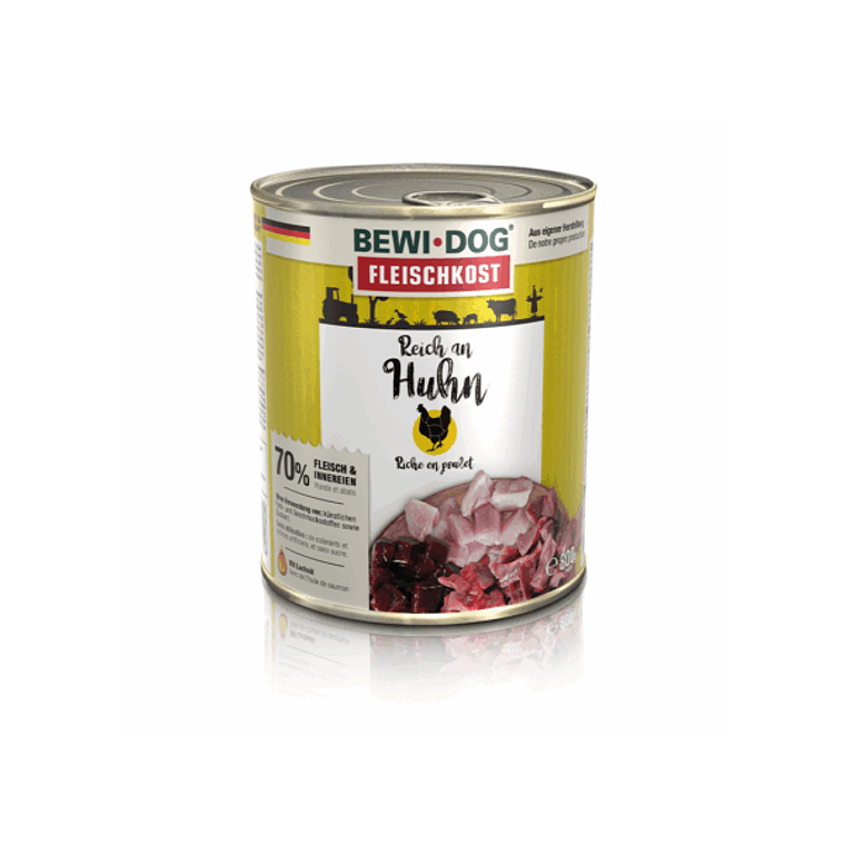 Lata BewiDog Rico en Pollo 800 GR 1