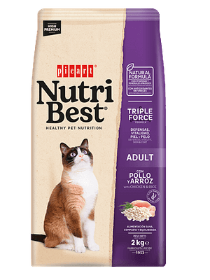 Nutribest Cat Adult Chicken & Rice 15 KG