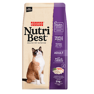 Nutribest Cat Adult Chicken & Rice 15 KG