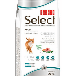 Picart Select Cat Adult Grain Free Sterilised Light 2 KG