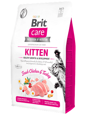 Brit Care Grain Free Kitten Healthy Growth 7 KG
