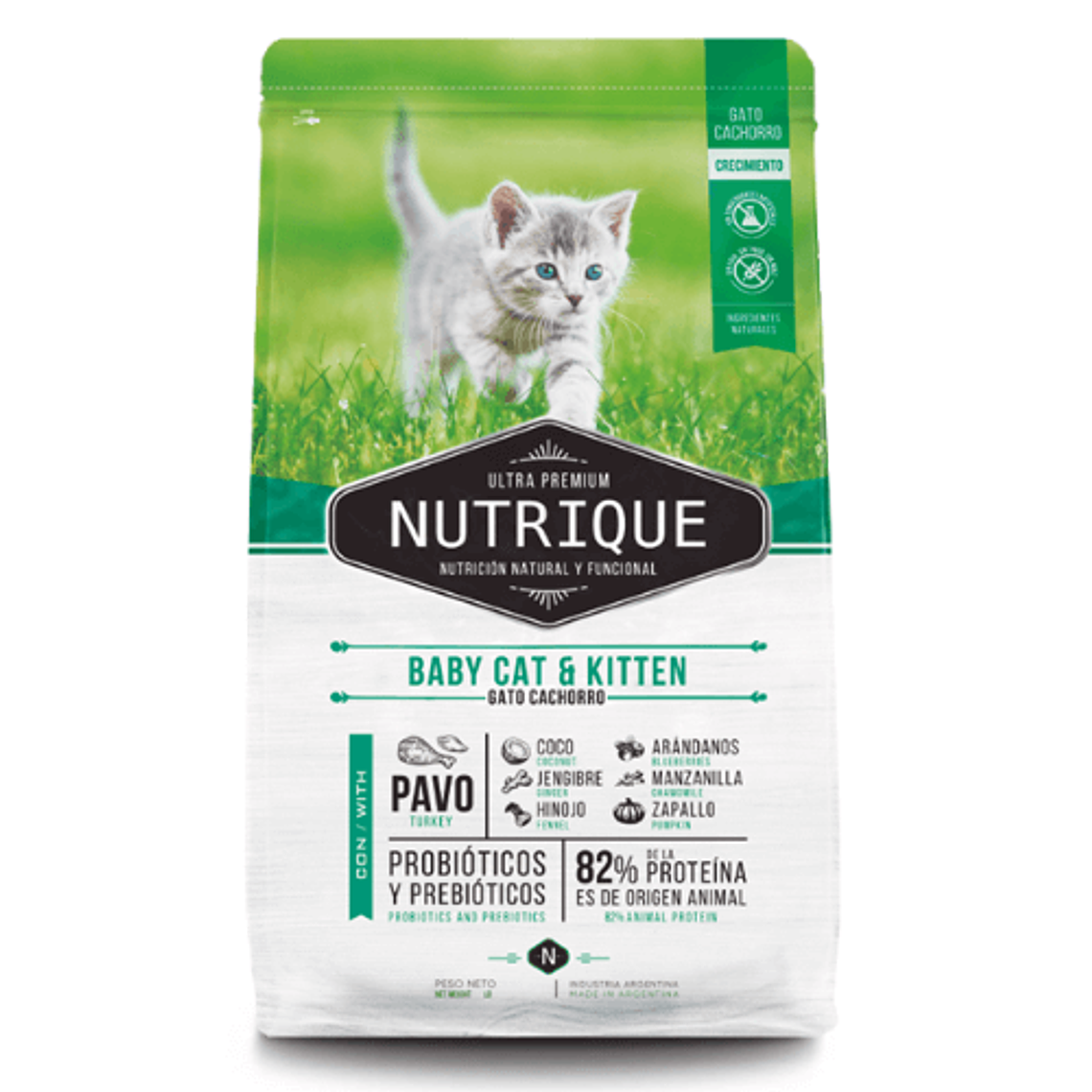 Nutrique Baby Cat & Kitten Gatito 2 KG 1