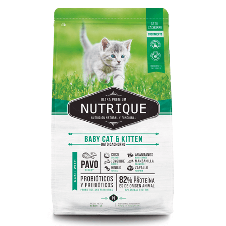 Nutrique Baby Cat & Kitten Gatito 2 KG 1
