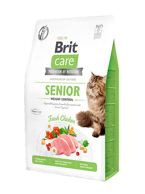 Brit Care Cat Grain Free Senior Weight Control 2 KG