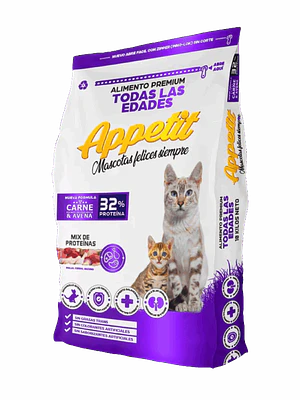 Alimento Gato Appetit Gato Adulto 3 KG