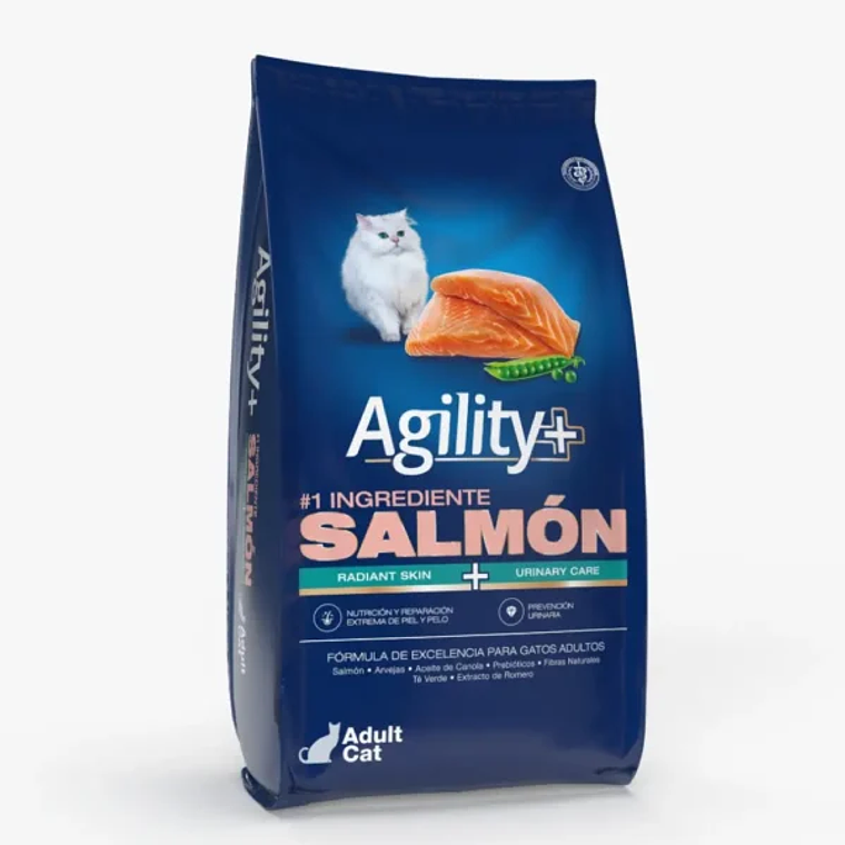 Agility Gato Adulto Salmón 1.5 KG 1