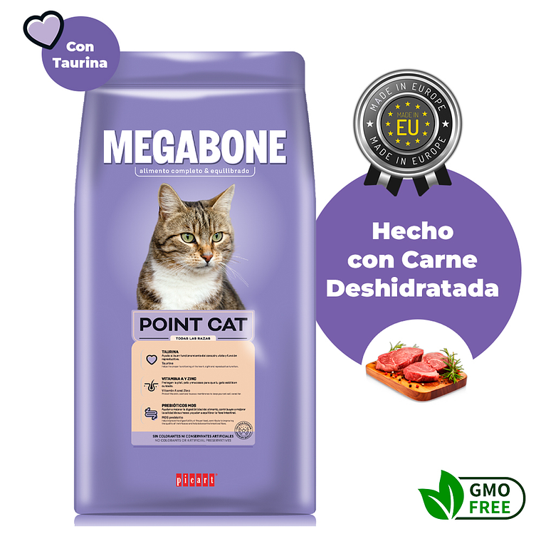 Megabone Premium Cat Point 2 KG 1