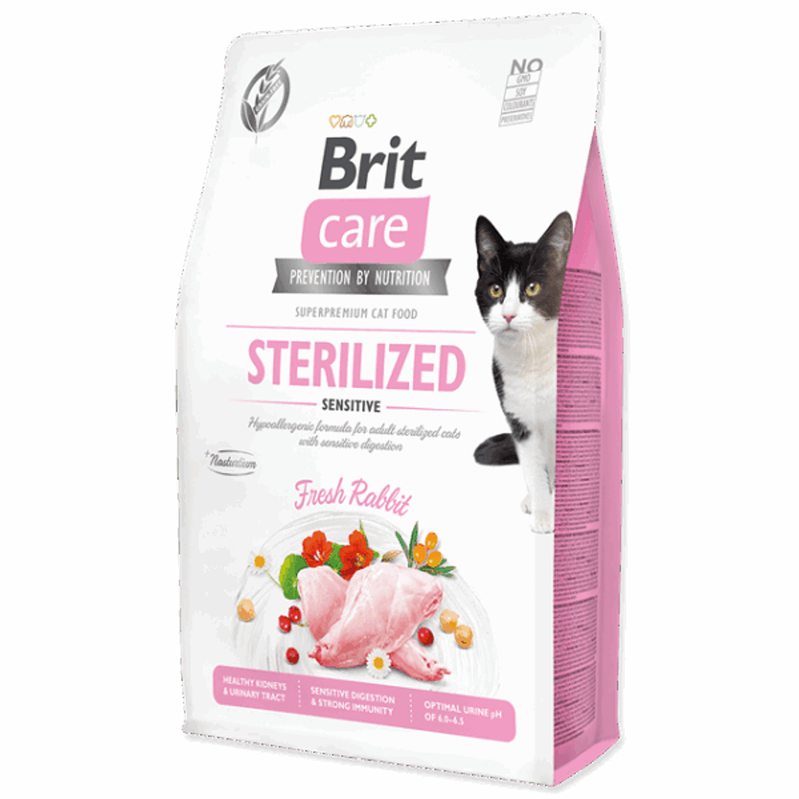 Brit Care Cat Grain Free Sterilizado Sensitive 2 KG 1