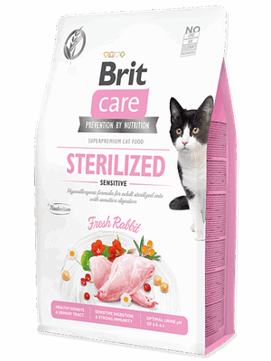 Brit Care Cat Grain Free Sterilizado Sensitive 2 KG