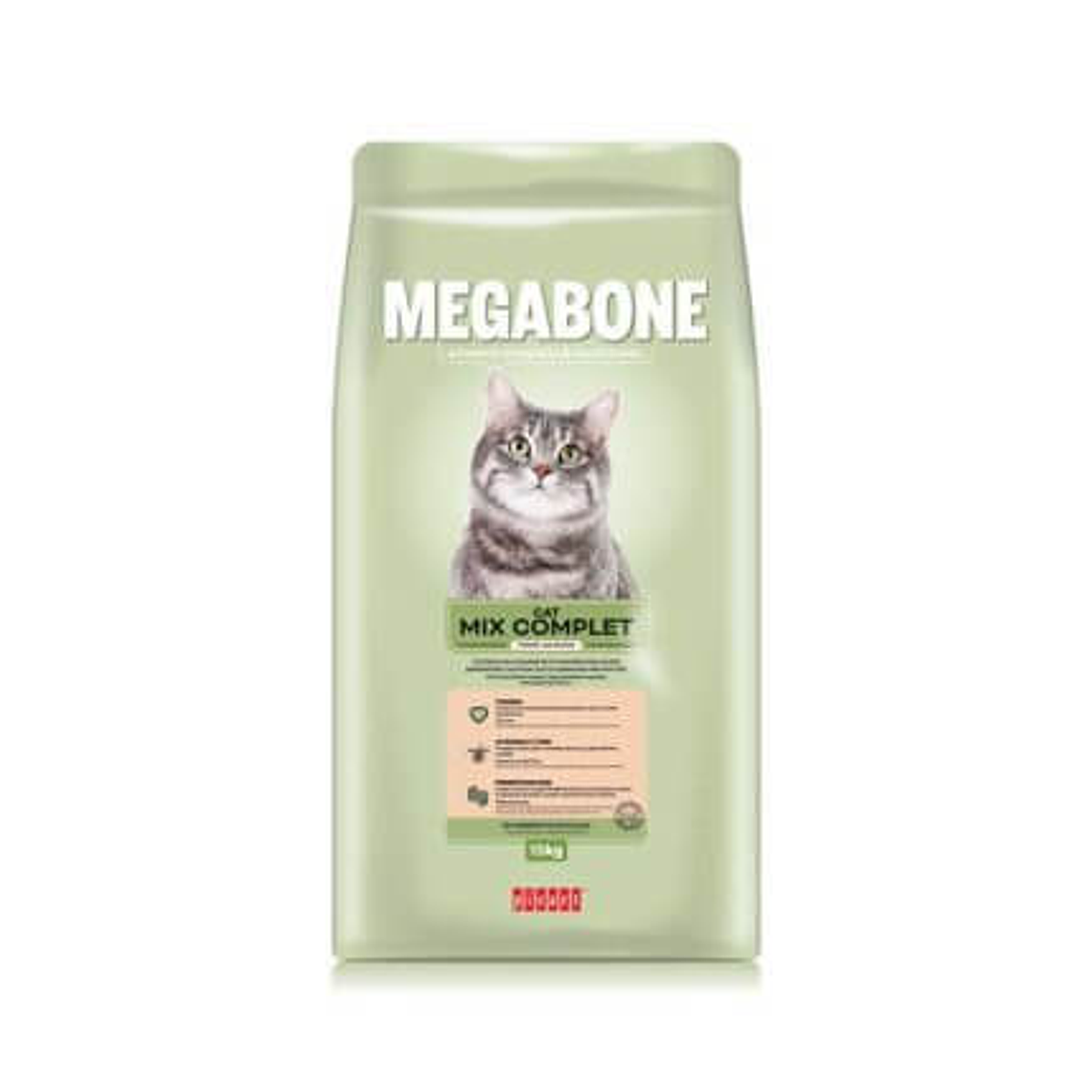 Megabone Premium Cat Mix Complete 2 KG 1